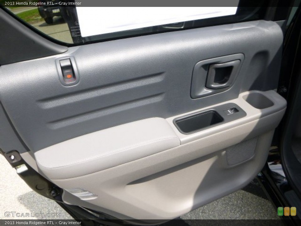 Gray Interior Door Panel for the 2013 Honda Ridgeline RTL #81177474