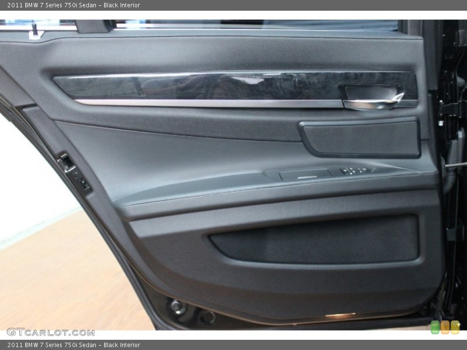 Black Interior Door Panel for the 2011 BMW 7 Series 750i Sedan #81179737