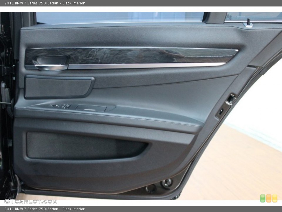 Black Interior Door Panel for the 2011 BMW 7 Series 750i Sedan #81179754