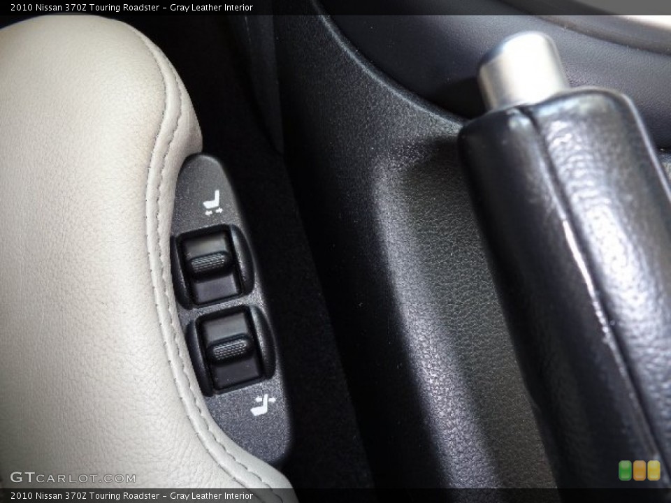 Gray Leather Interior Controls for the 2010 Nissan 370Z Touring Roadster #81180393