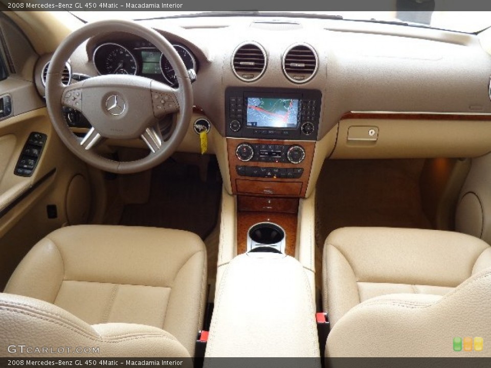 Macadamia Interior Dashboard for the 2008 Mercedes-Benz GL 450 4Matic #81180951