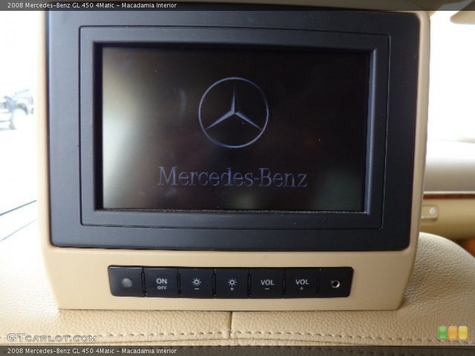 Macadamia Interior Entertainment System for the 2008 Mercedes-Benz GL 450 4Matic #81181282