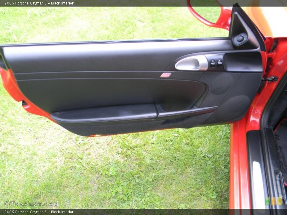 Black Interior Door Panel for the 2006 Porsche Cayman S #81181330