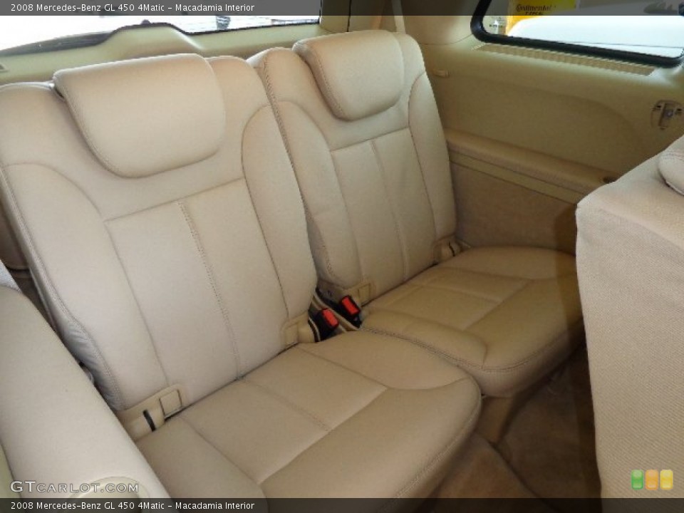 Macadamia Interior Rear Seat for the 2008 Mercedes-Benz GL 450 4Matic #81181341