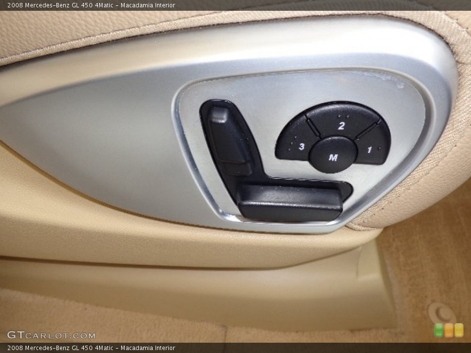 Macadamia Interior Controls for the 2008 Mercedes-Benz GL 450 4Matic #81181389