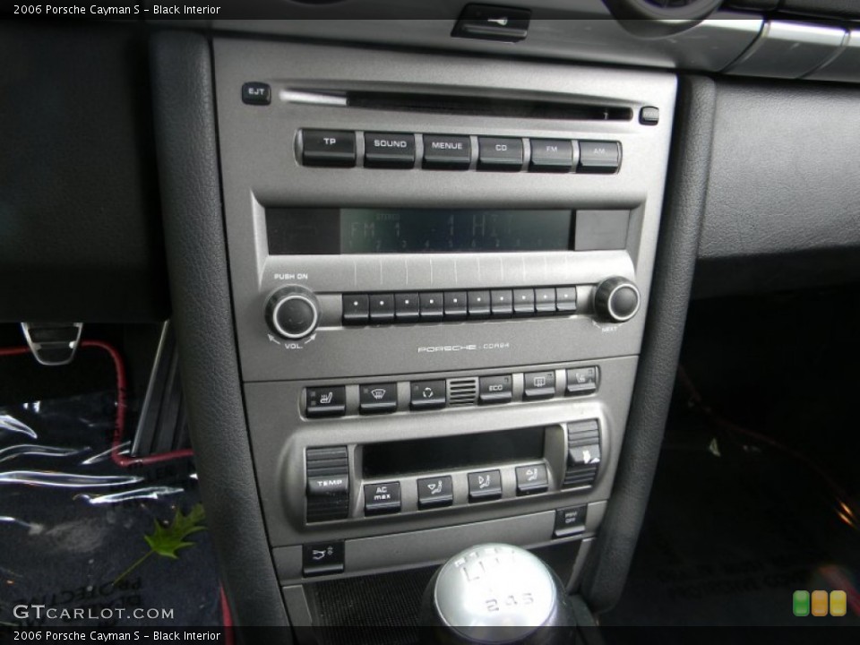 Black Interior Controls for the 2006 Porsche Cayman S #81181405