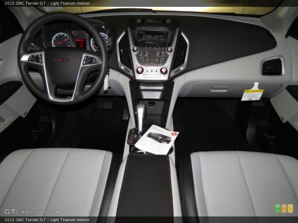 Light Titanium Interior Dashboard for the 2013 GMC Terrain SLT #81181544