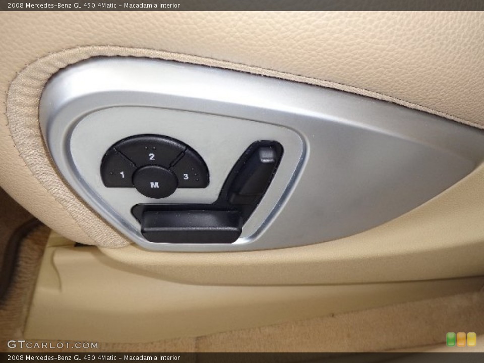 Macadamia Interior Controls for the 2008 Mercedes-Benz GL 450 4Matic #81181658