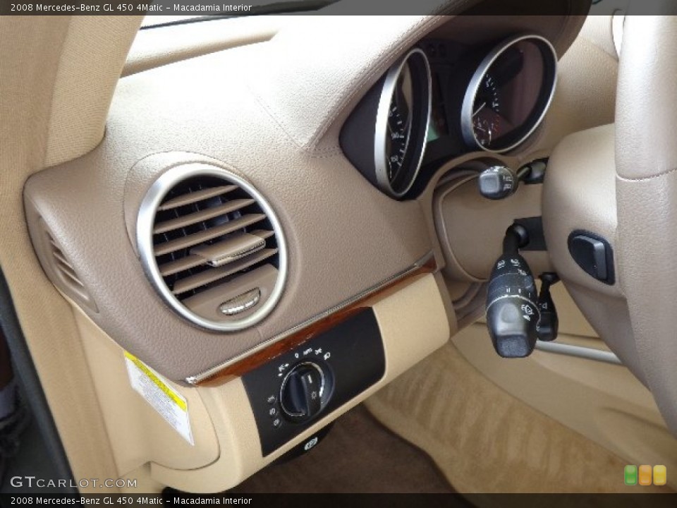 Macadamia Interior Controls for the 2008 Mercedes-Benz GL 450 4Matic #81181698