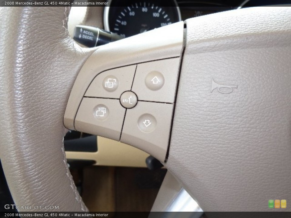 Macadamia Interior Controls for the 2008 Mercedes-Benz GL 450 4Matic #81181716