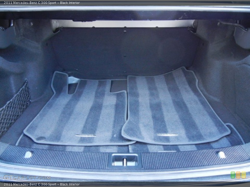 Black Interior Trunk for the 2011 Mercedes-Benz C 300 Sport #81181990