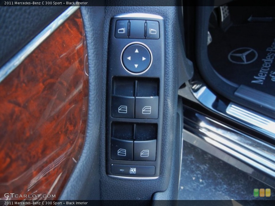 Black Interior Controls for the 2011 Mercedes-Benz C 300 Sport #81182094