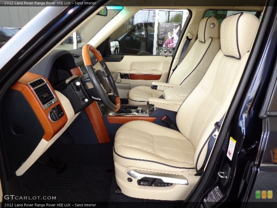 Sand Interior Photo for the 2012 Land Rover Range Rover HSE LUX #81183604