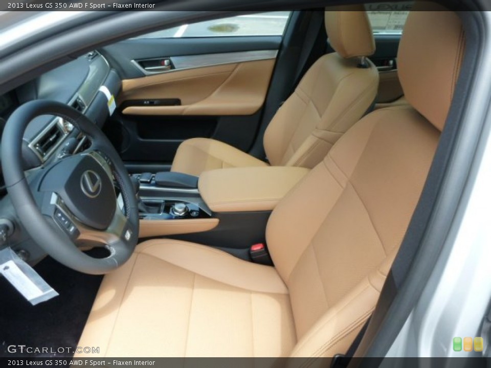Flaxen Interior Photo for the 2013 Lexus GS 350 AWD F Sport #81183691