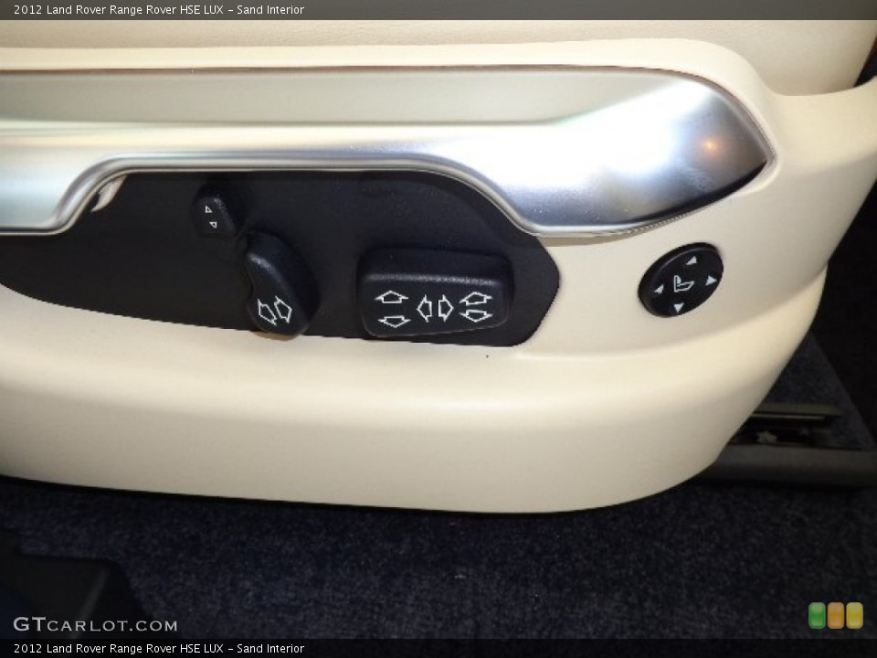 Sand Interior Controls for the 2012 Land Rover Range Rover HSE LUX #81183923