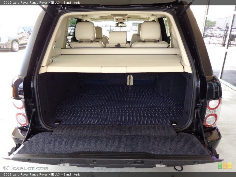 Sand Interior Trunk for the 2012 Land Rover Range Rover HSE LUX #81184010