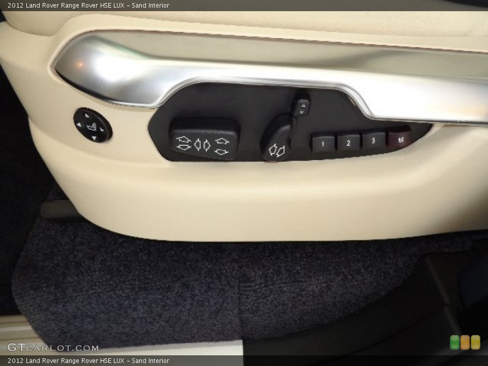 Sand Interior Controls for the 2012 Land Rover Range Rover HSE LUX #81184122