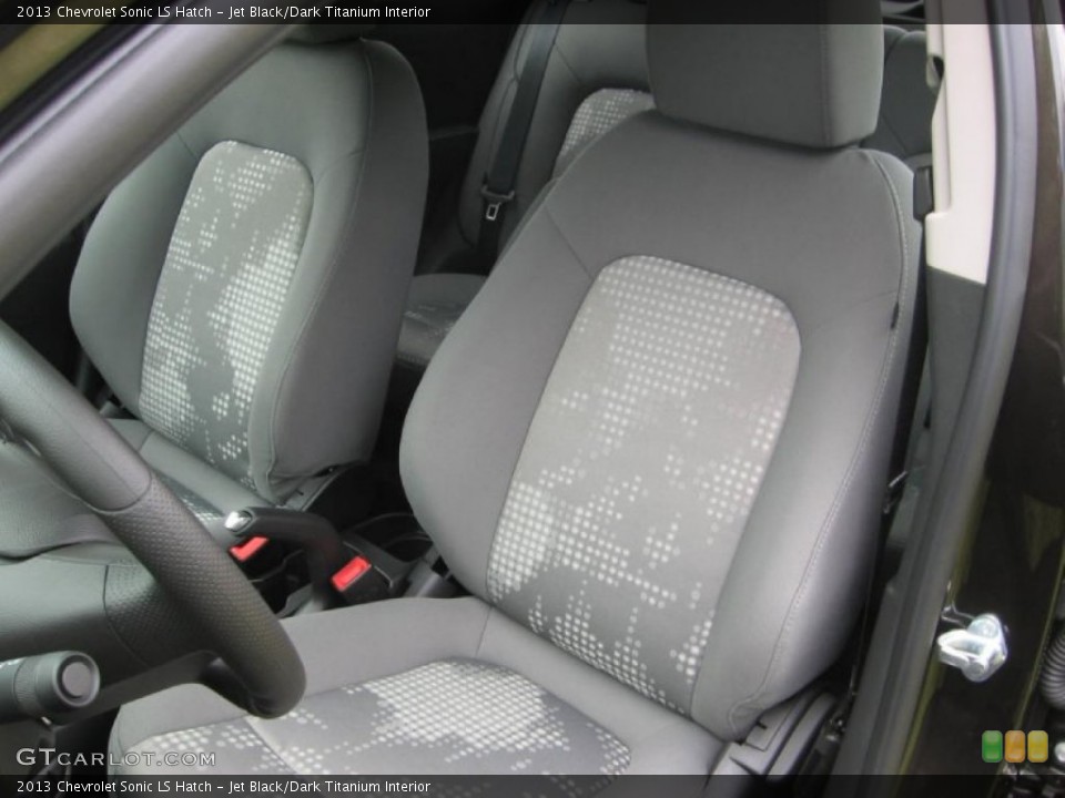 Jet Black/Dark Titanium Interior Photo for the 2013 Chevrolet Sonic LS Hatch #81185462