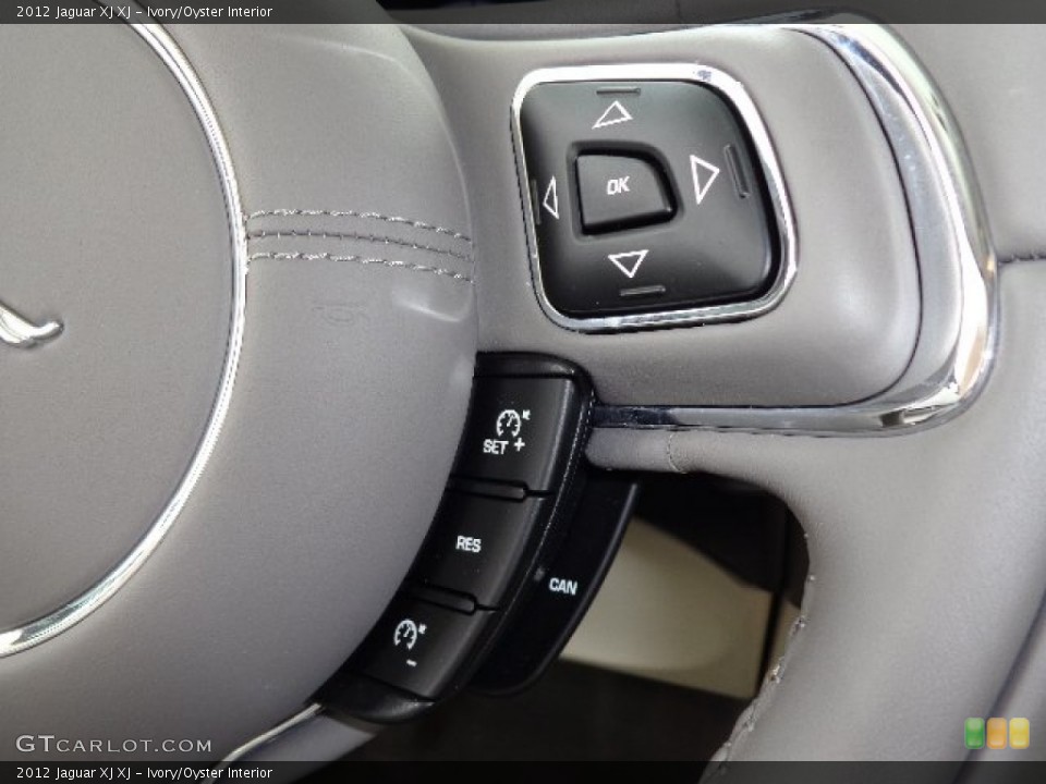 Ivory/Oyster Interior Controls for the 2012 Jaguar XJ XJ #81185559