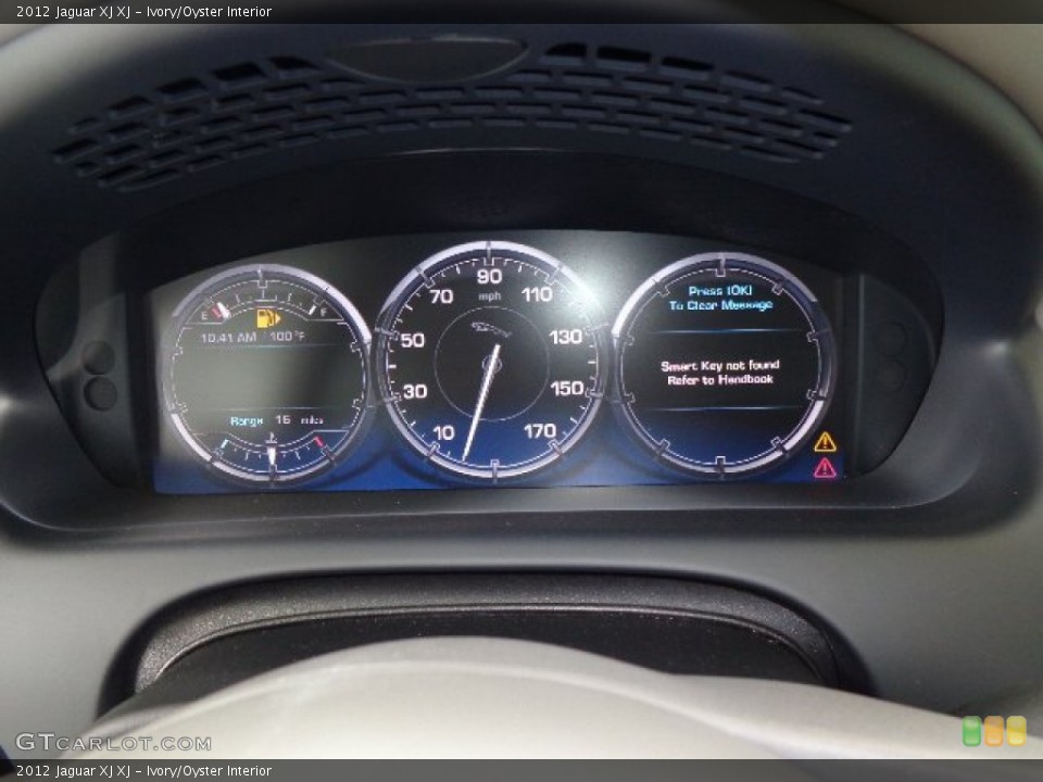 Ivory/Oyster Interior Gauges for the 2012 Jaguar XJ XJ #81185622