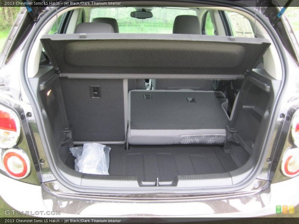 Jet Black/Dark Titanium Interior Trunk for the 2013 Chevrolet Sonic LS Hatch #81185664