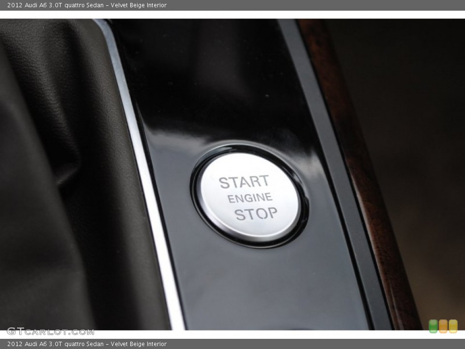 Velvet Beige Interior Controls for the 2012 Audi A6 3.0T quattro Sedan #81186594
