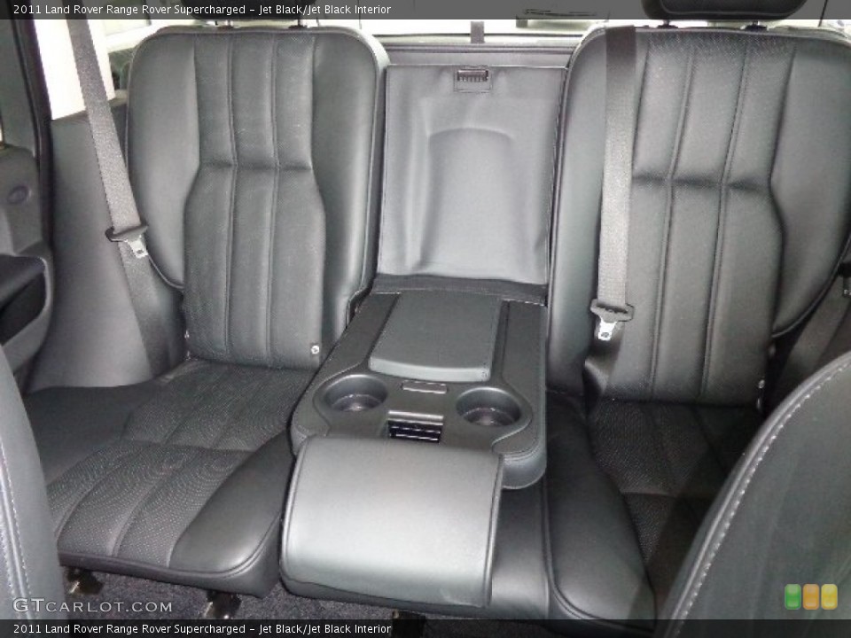 Jet Black/Jet Black Interior Rear Seat for the 2011 Land Rover Range Rover Supercharged #81187520