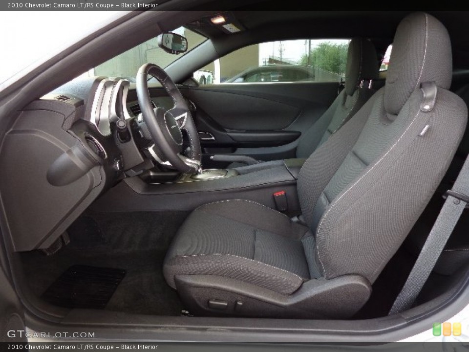 Black Interior Photo for the 2010 Chevrolet Camaro LT/RS Coupe #81187668