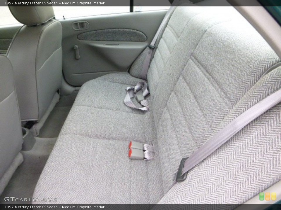 Medium Graphite Interior Rear Seat for the 1997 Mercury Tracer GS Sedan #81188050