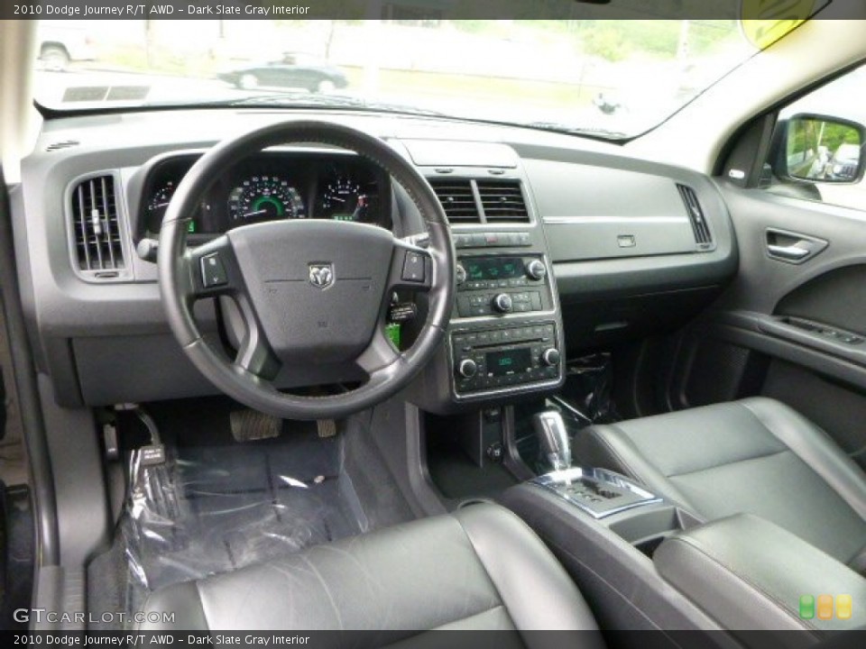 Dark Slate Gray Interior Prime Interior for the 2010 Dodge Journey R/T AWD #81188805