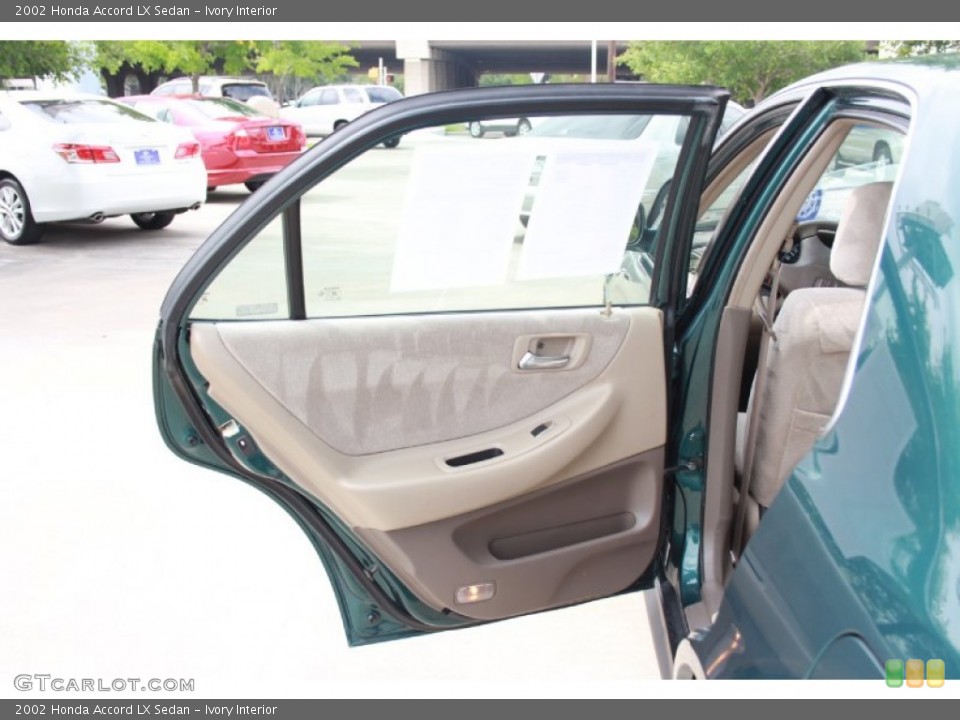 Ivory Interior Door Panel for the 2002 Honda Accord LX Sedan #81190806