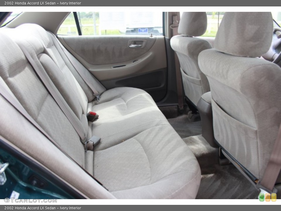 Ivory Interior Rear Seat for the 2002 Honda Accord LX Sedan #81190871