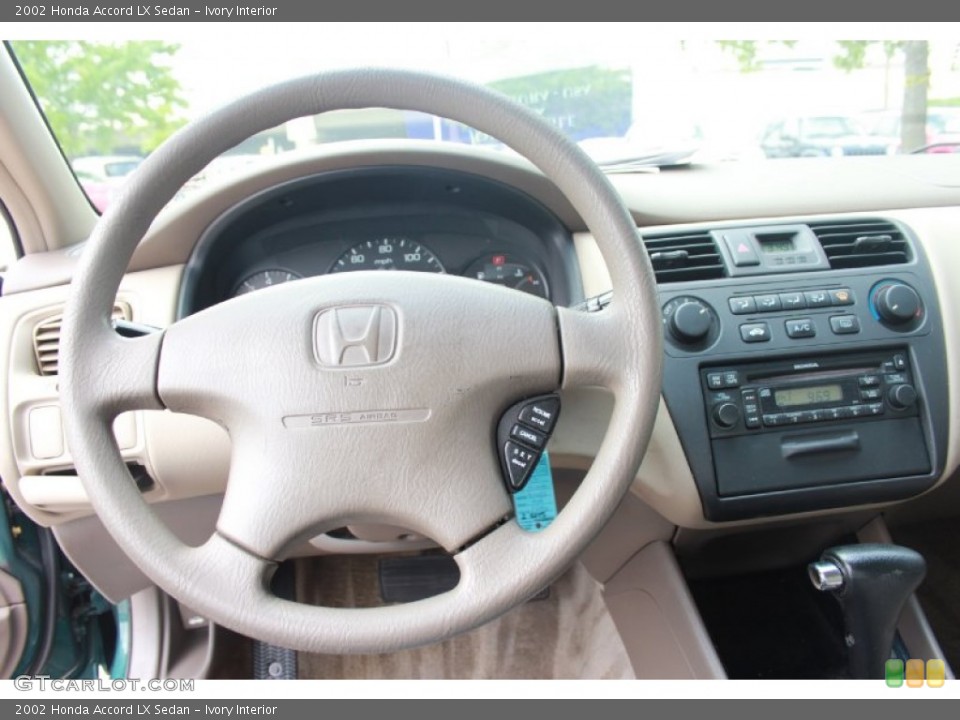 Ivory Interior Dashboard for the 2002 Honda Accord LX Sedan #81191013