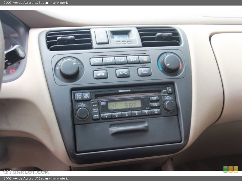 Ivory Interior Controls for the 2002 Honda Accord LX Sedan #81191059
