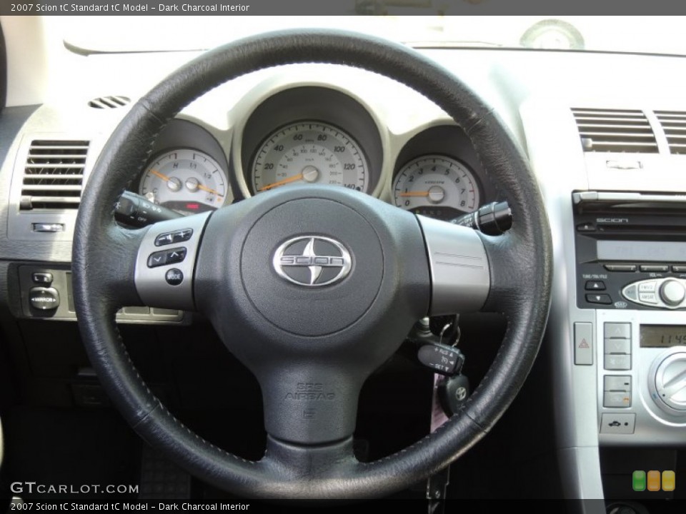 Dark Charcoal Interior Steering Wheel for the 2007 Scion tC  #81191675