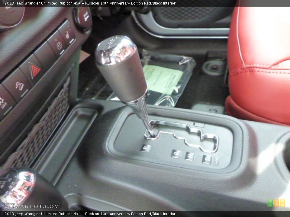 Rubicon 10th Anniversary Edition Red/Black Interior Transmission for the 2013 Jeep Wrangler Unlimited Rubicon 4x4 #81191914