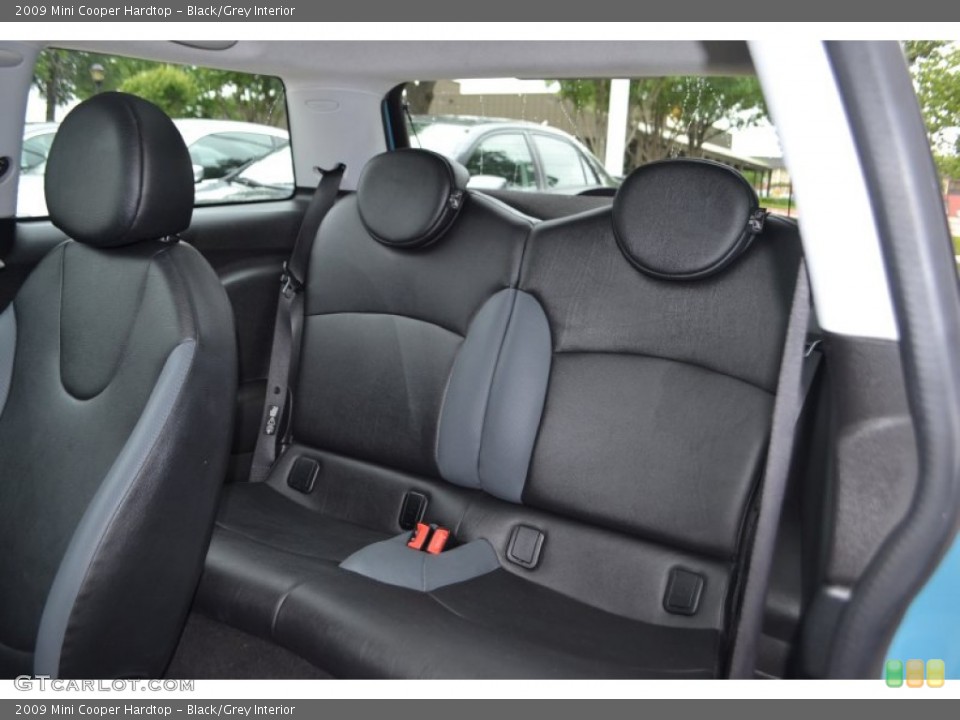 Black/Grey Interior Rear Seat for the 2009 Mini Cooper Hardtop #81195644
