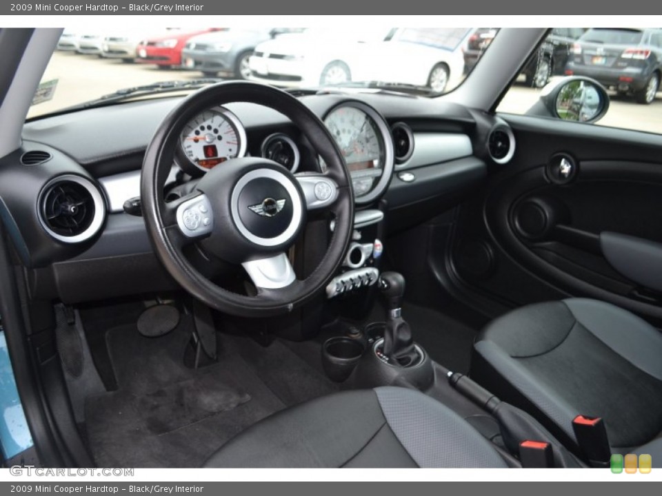 Black/Grey Interior Prime Interior for the 2009 Mini Cooper Hardtop #81195687