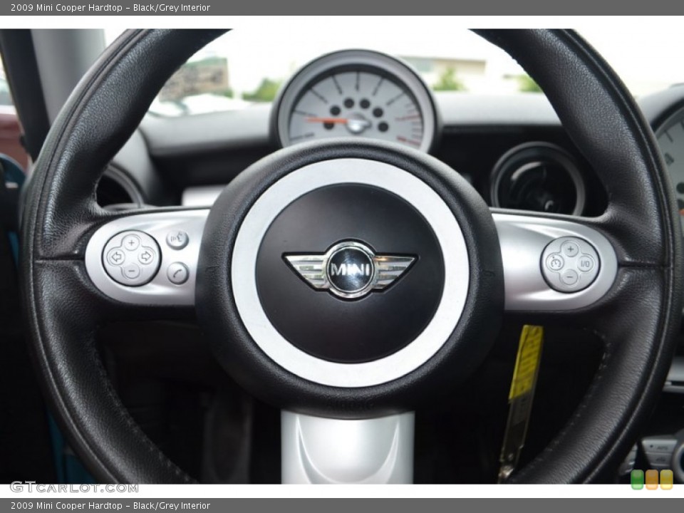 Black/Grey Interior Steering Wheel for the 2009 Mini Cooper Hardtop #81195711