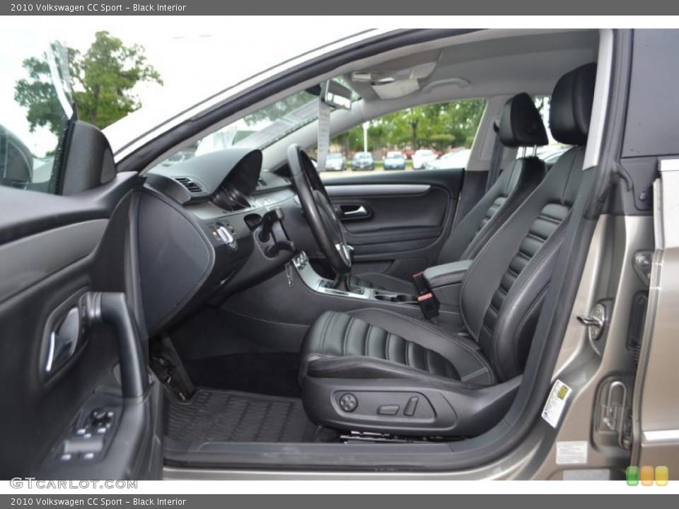 Black Interior Photo for the 2010 Volkswagen CC Sport #81196098