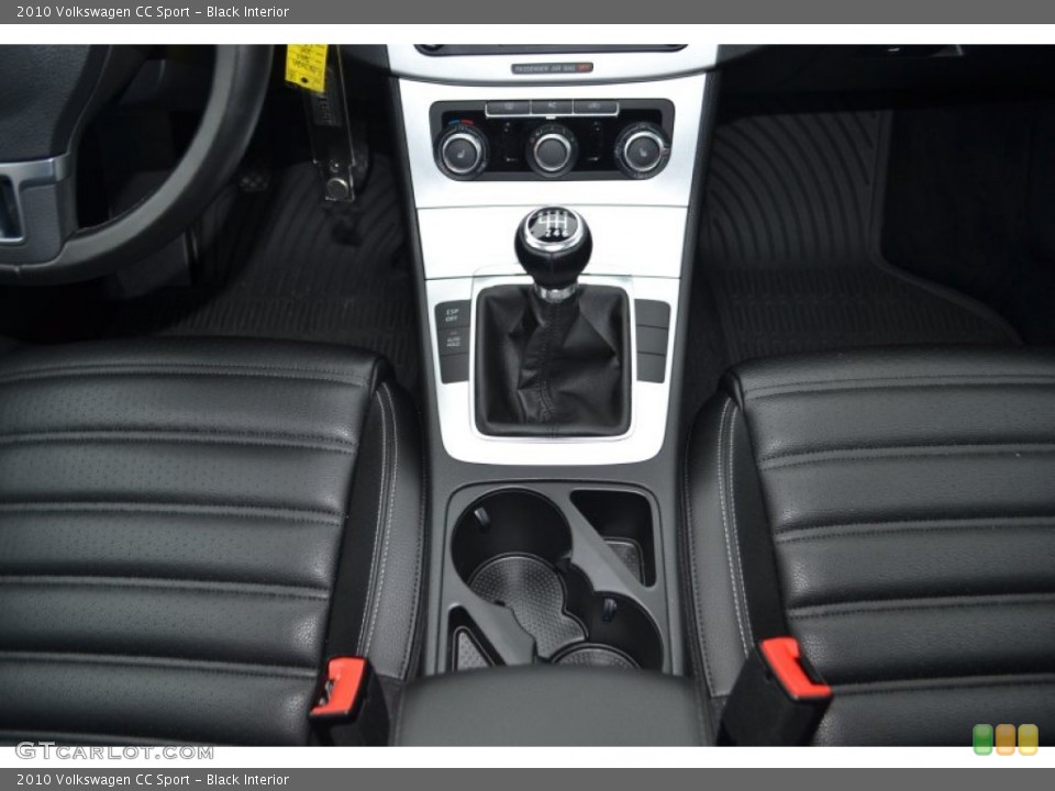 Black Interior Transmission for the 2010 Volkswagen CC Sport #81196298