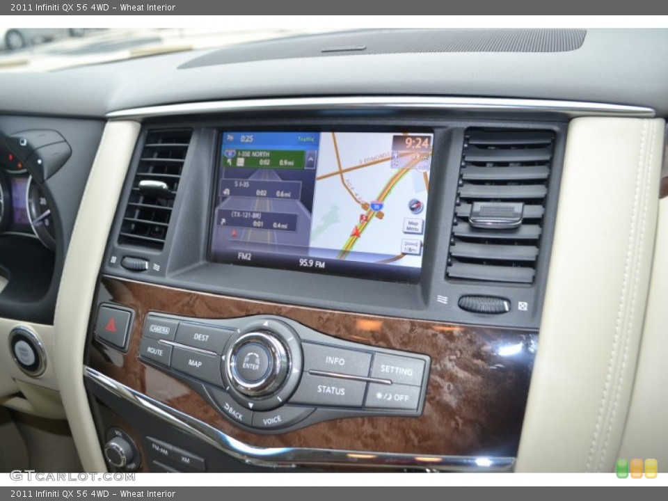 Wheat Interior Controls for the 2011 Infiniti QX 56 4WD #81197784