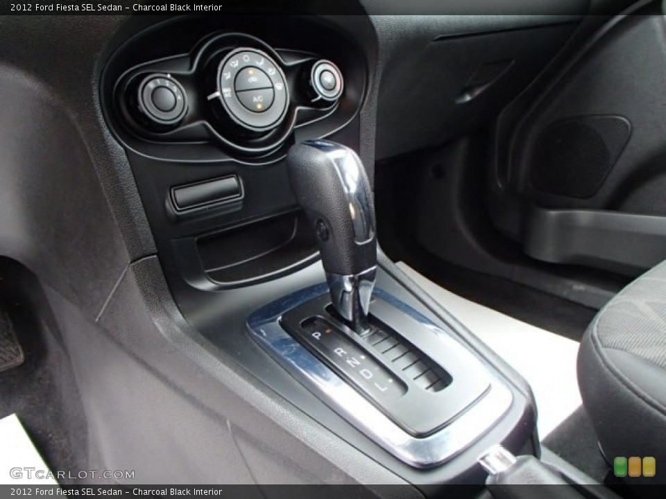 Charcoal Black Interior Transmission for the 2012 Ford Fiesta SEL Sedan #81198693