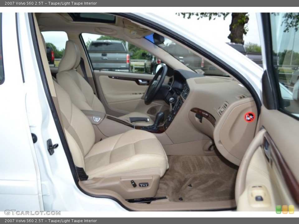 Taupe/Light Taupe Interior Front Seat for the 2007 Volvo S60 2.5T #81198777
