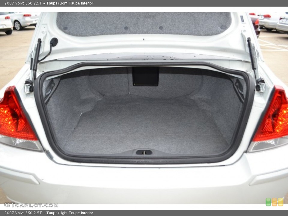 Taupe/Light Taupe Interior Trunk for the 2007 Volvo S60 2.5T #81199007