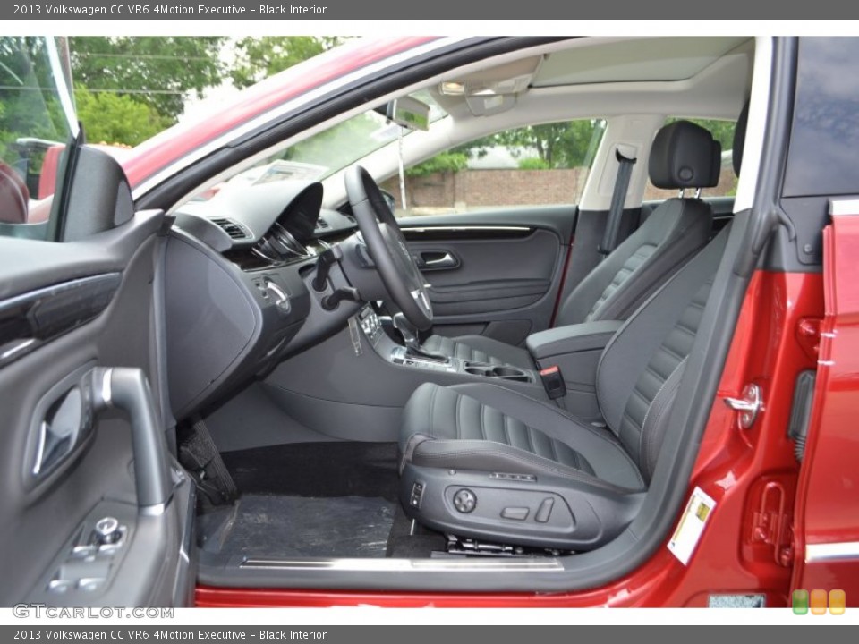 Black Interior Photo for the 2013 Volkswagen CC VR6 4Motion Executive #81199279