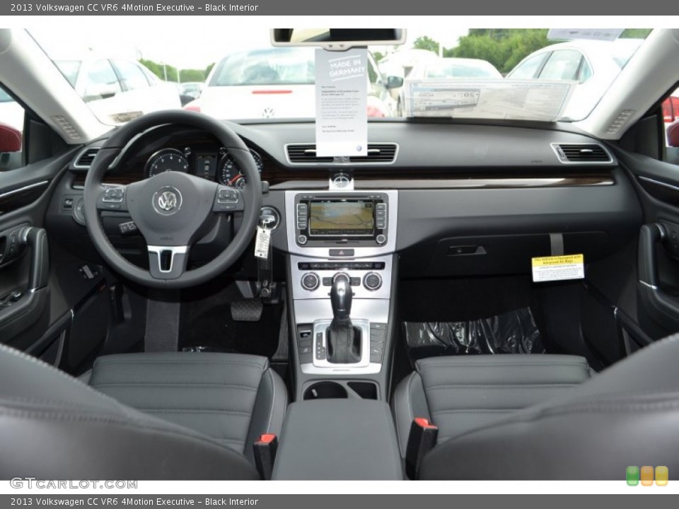 Black Interior Dashboard for the 2013 Volkswagen CC VR6 4Motion Executive #81199327