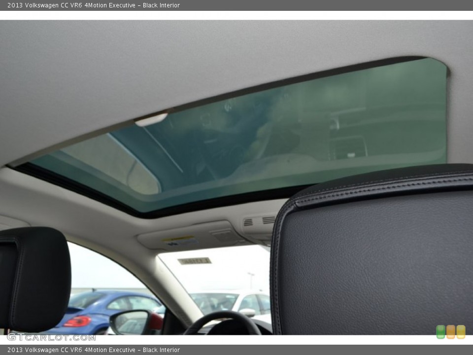 Black Interior Sunroof for the 2013 Volkswagen CC VR6 4Motion Executive #81199351
