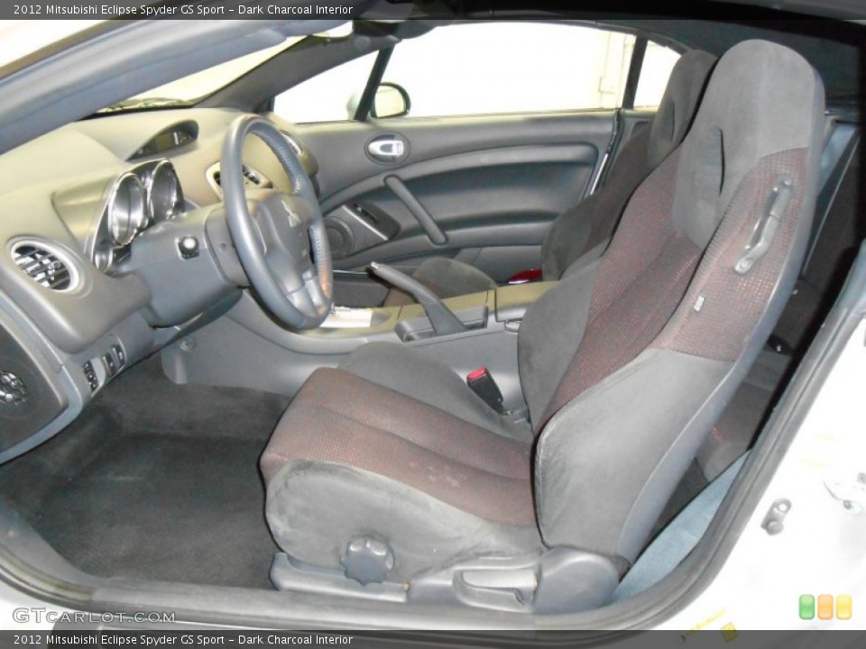 Dark Charcoal Interior Photo for the 2012 Mitsubishi Eclipse Spyder GS Sport #81199863