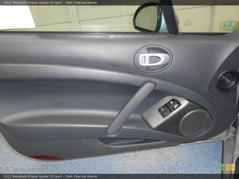 Dark Charcoal Interior Door Panel for the 2012 Mitsubishi Eclipse Spyder GS Sport #81199906
